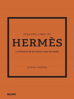 cover image of Pequeño libro de Hermès